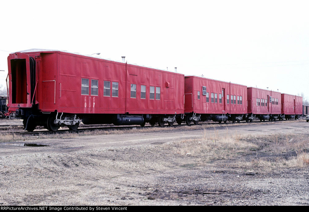 Ex troop cars KCS 57, 56. 55, & 54